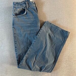 Zara Wide Leg Baggy Fit Jeans